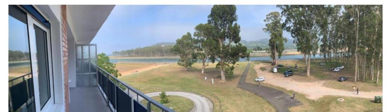 Playa Del Puntal Villaviciosa Asturias Lujo Primera Linea Playa Exterior photo