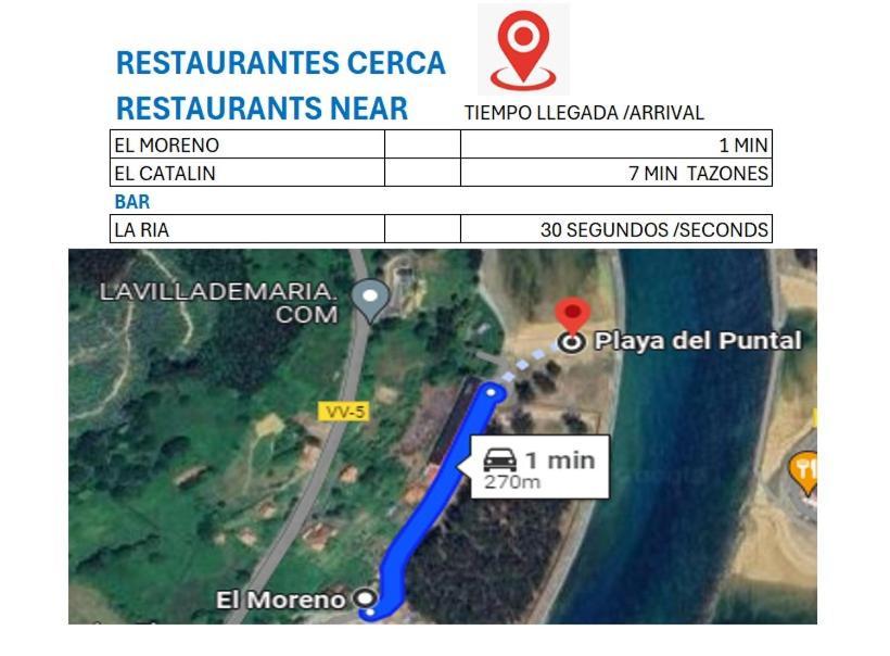 Playa Del Puntal Villaviciosa Asturias Lujo Primera Linea Playa Exterior photo