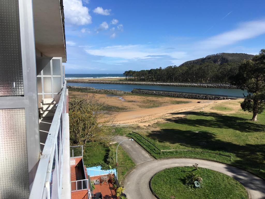Playa Del Puntal Villaviciosa Asturias Lujo Primera Linea Playa Exterior photo